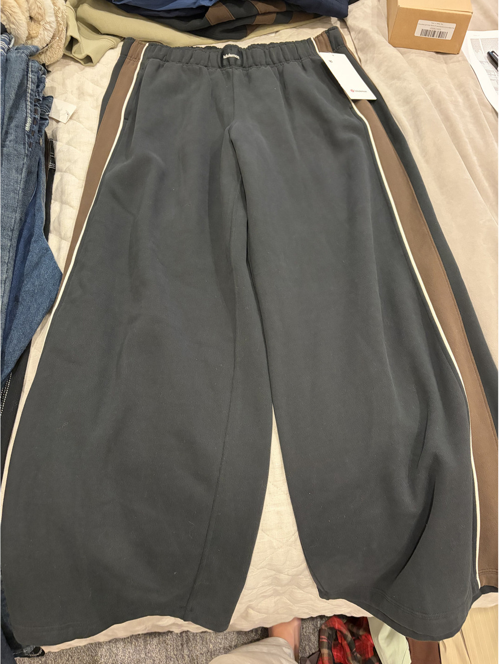 NWT W Steady State OS Track Pant *Stripe size XL